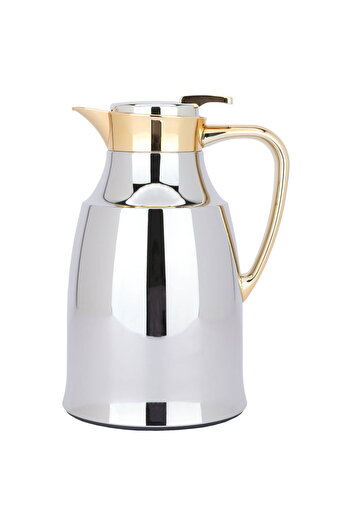 Alsaif Gallery Diriyah Thermos, Nickel Gold, 1 Liter