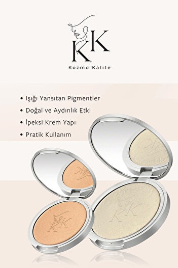 kozmokalite Lou Manizer Aydınlatıcı & Highlighter Açık Ton