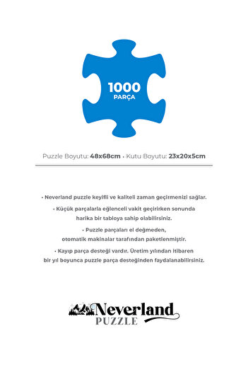 Neverland 1000 Parça Puzzle - Kız Kulesi (Maiden's Tower)