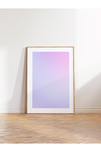 Postifull Frameless Poster, Aura Series No:38 - Purple Aura, Angel Numbers, Colorful Poster