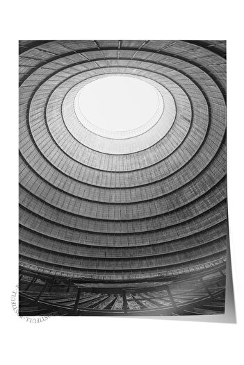 Postifull Architecture Poster, Black and White Unframed Poster, Art Print No:100 Aesthetic Office Wall Decor, Vertical