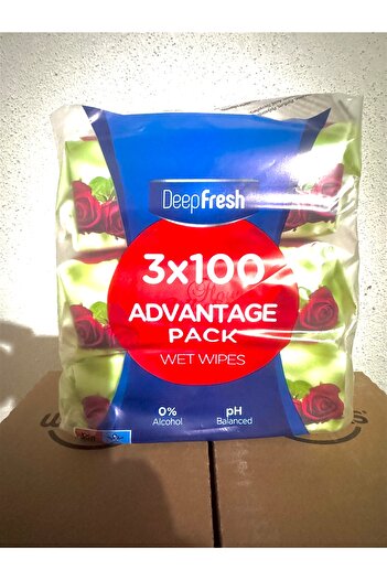 Deep Fresh 100 L Deepfresh Wet Wipes 3 Pack
