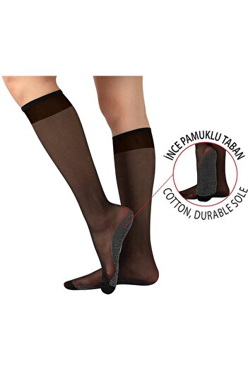 Dore Çorap Cotton Sole Fit Knee-Length Women's Socks
