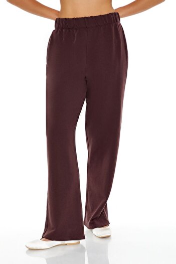 Forever 21 French Terry Wide-Leg Eşofman Altı