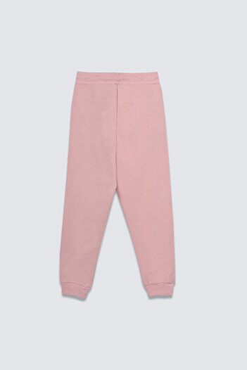 ZUZUNGA Basic Raised Double Pocket Sweatpants 3-10 Years Old Powder