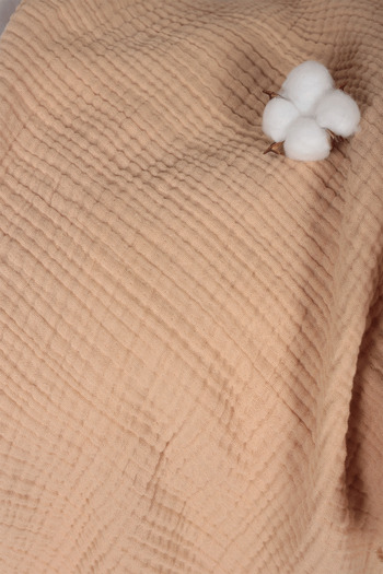 Müslingo 90X120 cm Muslin Blanket - 4 Layer, Tasseled Ze4 Layer
