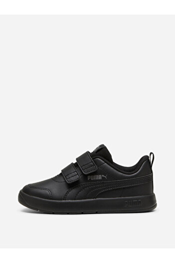 Puma Courtflex V3 V Ps 397642 Orthopedic Children's Sports Shoes Black