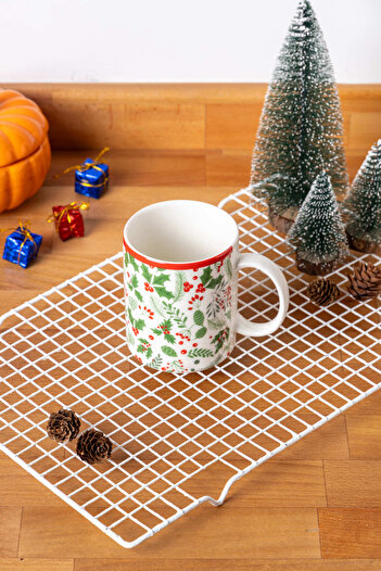 FH finehome Kokina Porcelain Christmas Mug