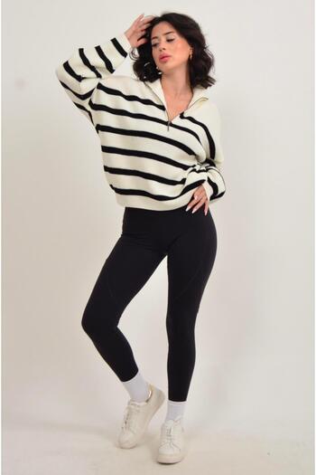 Figo Half Zipper Women's Sweater