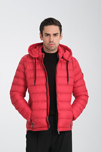 Frappoli Hooded Men's Puffer Coat