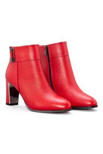 Gusse Hermia Women's Khaki Leather Boots K312