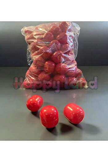 Happyland Christmas Raffle Ball Red Color 100Pcs Raffle Balls