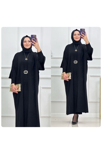 Enans Design Women's Hijab Kimono Kaftan