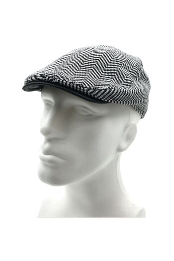 AXE SPORTSWEAR Winter Men's Cap - Fishing Back Print, Soft Texture Elastic Stamp Hat