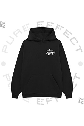 TRAGEDY Unisex Melted Printed 3 Thread Raised Oversized Hoodie Sweatshirt