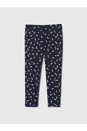 GAP Kız Bebek Lacivert Cozy Sherpa Legging Tayt