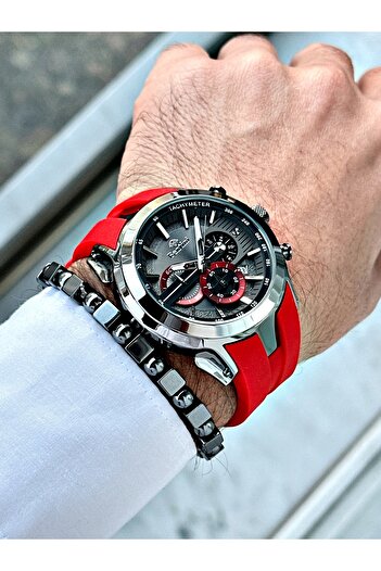 Bentini Bentini Slicon Cord Men's Watch with Bracelet Gift