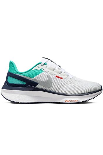 Nike Air Zoom Structure 24 White Green Running Shoes