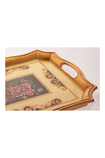 Dania Rectangle Tray Multicolour 53x36x22cm