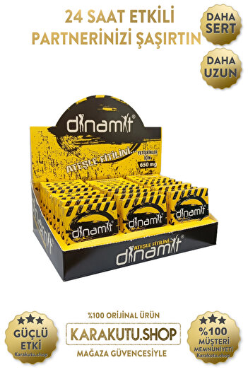 Dinamit Ginseng Kapsül 24 Adet