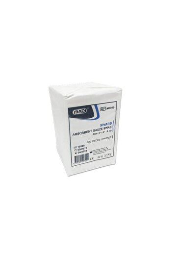 Max Gauze Swab 8Ply 2X2