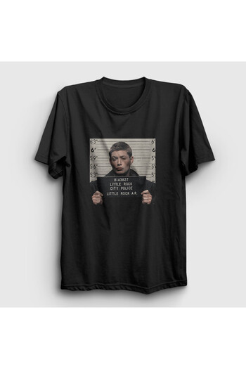 Presmono Μπλουζάκι Unisex Supernatural Dean Winchester Jail - Μαύρο 507790 ττ