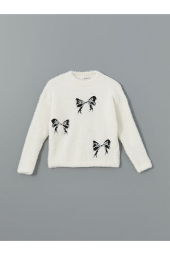 LC Waikiki Crew Neck Girl's Knitwear Sweater Lcw Kids