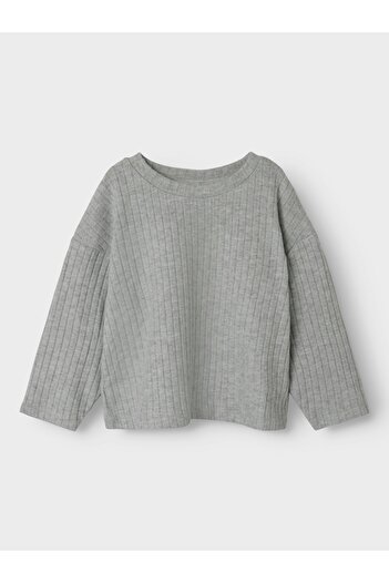 name ıt Nmfrikka Ls Rlx Top Gray 13242009