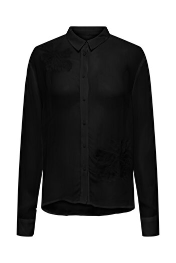 JDY Black Women/Girls Shirt 15350574