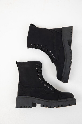 SOHO Women's Boots Black Matte - 20044 Model Bootie