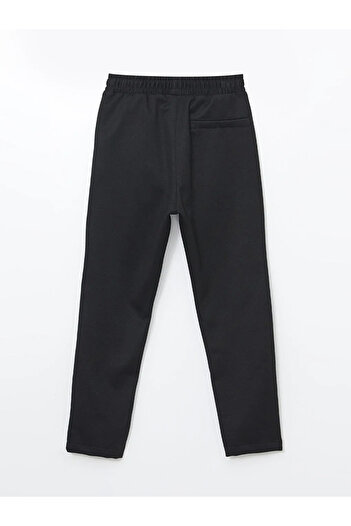 LC Waikiki Lcw Kids Black Boys' Trousers with Elastic Waist