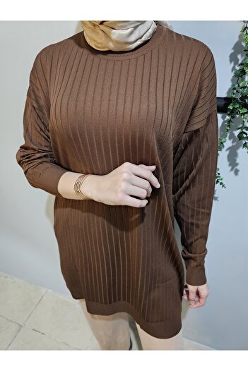 Moda Neva Hijab Thin Mercerized Loose Knitwear Tunic Size 36-48 Compatible
