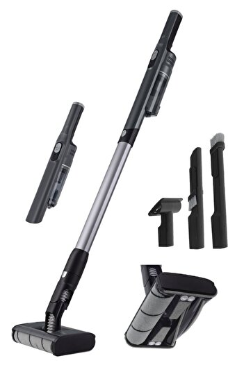 Fakir Aspirator stick si de mana Fakir AS 1480LT Floor, Li-Ion 14,8V,30 min,motor BLDC 180W