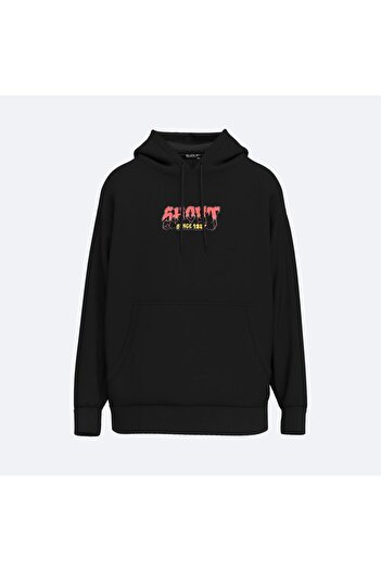 Shout Unisex Oversize'We Are Nightmare in Your Dreams' Hoodie