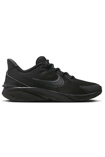 Nike Dx7615 Star Runner 4 (Gs) Unisex Sports Shoes Black