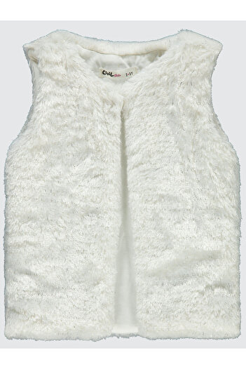 Civil Girls 2-5 Years Old Girl's Ecru Vest