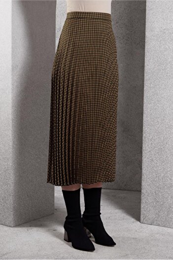 Alvina Pleated Tesettor Skirt 60627