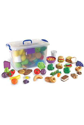 Learning Resources New Sprouts Classroom Play Food Set-LER9723