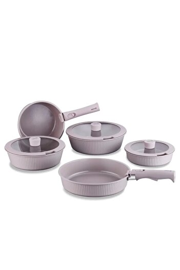 KORKMAZ Pratika 10 Piece Cookware Pan Set A2799