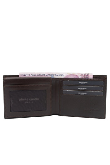 Pierre Cardin Brown Leather Men's Wallet 22060W18
