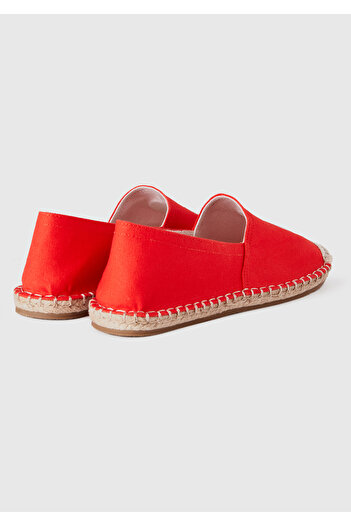 United Colors of Benetton Unisex Kırmızı Meyve Desenli Loafer
