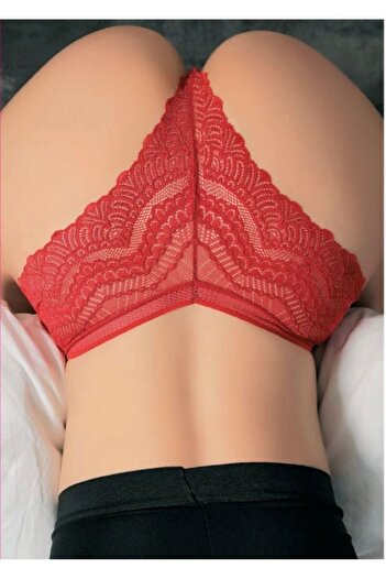 Nightlight Patterned Red Lace Fancy Attractive Panties