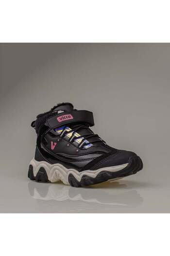 Vicco Black Radus Outdoor Girl's Boots