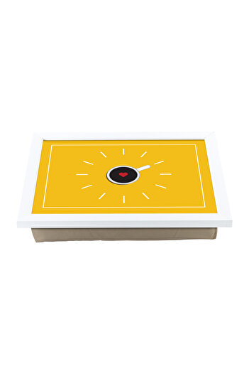 Funny Design Keyif Tray Knee Cushion-time