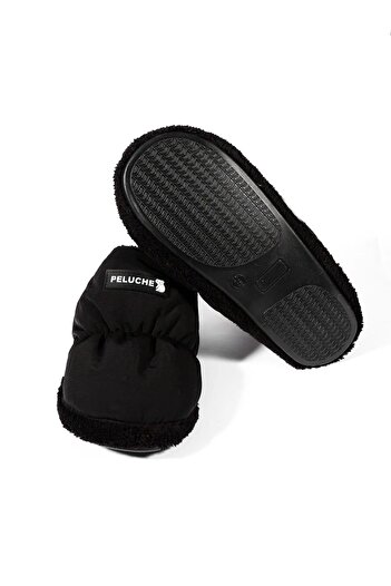 Peluche 2025 Model Black Men's Slippers