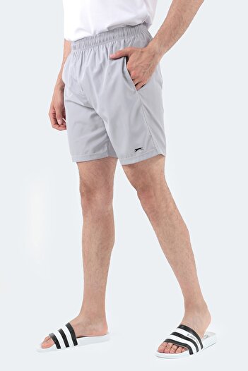 Slazenger Ανδρικό μαγιό Άνετο σορτς με τσέπες γκρι