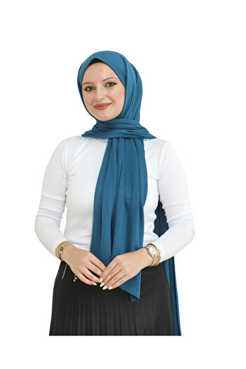 Modish Group Shawl Hijab Premium Fabric Scarf Long Muslim Clothing Viscose - Turquoise