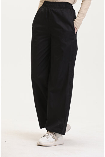 sefamerve Jeans with Elastic Waist 2734C-01 Black