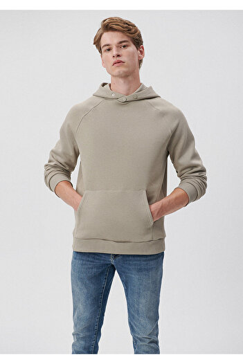 Mavi Hooded Gray Sweatshirt 0S10015-70352