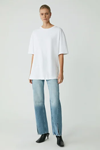 ETHIQUET Vıvıan Women - 100% Organic Cotton, Crew Neck, Plus Size T-shirt